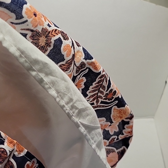 CHELSEA & VIOLET Floral Print Mini Dress Cutout Long Sleeve Party Cocktail Dress - Picture 8 of 9